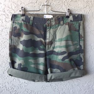 J. Crew Camo Shorts